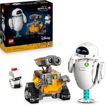 LEGO 43279 WALL-E et Eve &ndash; Set de construction Pixar &agrave; exposer