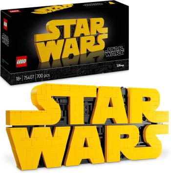 LEGO 75407 Logo Star Wars &ndash; Panneau collector en briques jaunes
