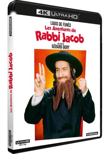 Les Aventures de Rabbi Jacob Blu-ray 4K Ultra HD
