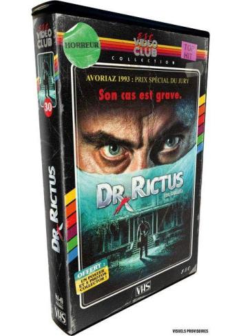 Dr Rictus Blu-ray Boîtier VHS Dr Rictus Blu-ray Boîtier VHS
