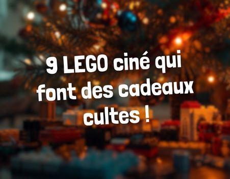 Cadeaux LEGO : notre top 9 des sets inspirés du cinéma