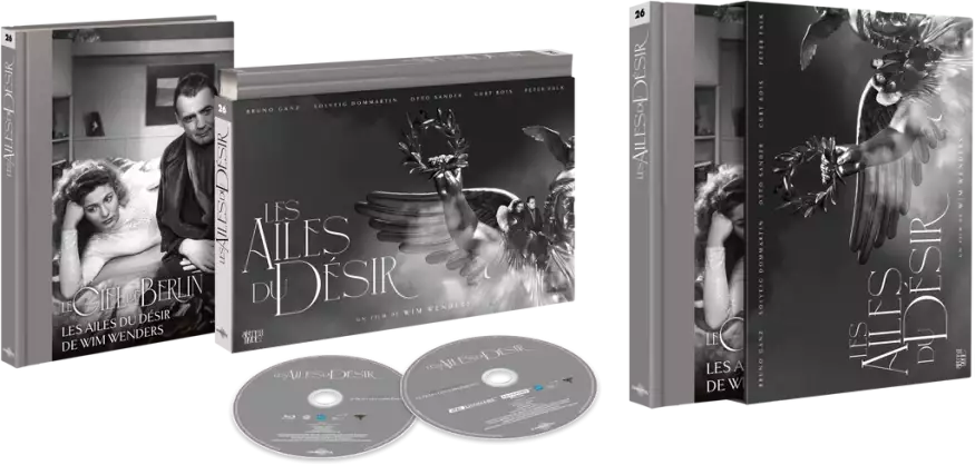 Coffret Ultra Collector 4K Carlotta Les Ailes du désir Coffret Ultra Collector 4K Carlotta Les Ailes du désir