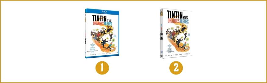 Tintin et les oranges bleues 4K Ultra HD Bluray DVD