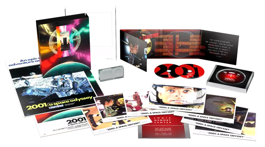 2001 L&rsquo;Odyss&eacute;e de l&rsquo;espace - &Eacute;dition The Film Vault Collector Limit&eacute;e - Blu-ray 4K Ultra HD + Blu-ray + goodies