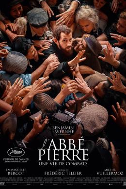 Affiche du film L'Abbé Pierre - Une vie de combats