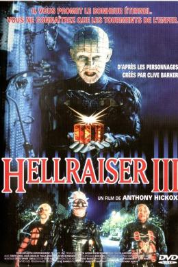 Affiche du film Hellraiser 3 : L'Enfer sur Terre