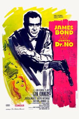 Affiche du film James Bond 007 contre Dr. No