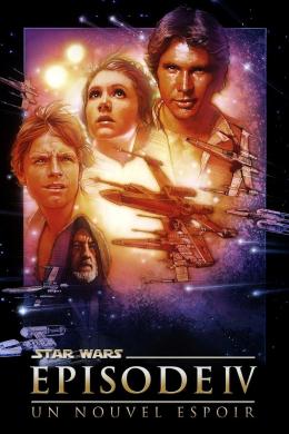 Affiche du film Star Wars Episode IV - Un Nouvel Espoir / La guerre des étoiles