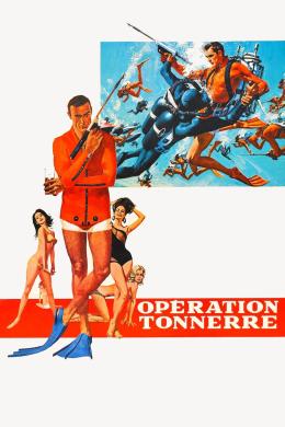 Affiche du film James Bond 007 Opération Tonnerre