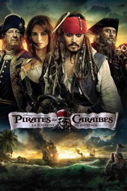 Affiche du film Pirates des Caraïbes : La Fontaine de jouvence