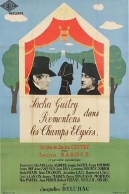 Affiche du film Remontons les Champs-Elys&eacute;es