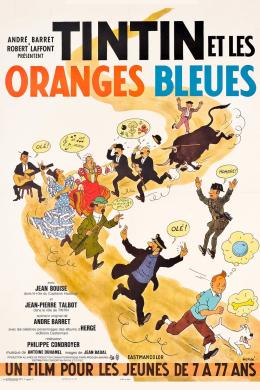 Affiche du film Tintin et les oranges bleues