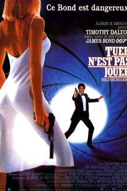 Affiche du film James Bond 007 Tuer n'est pas jouer