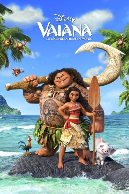 Affiche du film Vaiana, la légende du bout du monde