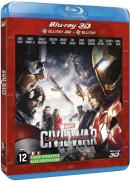 Captain America : Civil War Blu-ray 3D + Blu-ray 2D