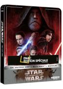 Episode VIII : Les Derniers Jedi Édition Spéciale Fnac - Boîtier SteelBook - Blu-ray + Blu-ray bonus + Digital