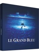 Le Grand Bleu Édition Collector limitée spéciale FNAC - Boîtier SteelBook - 2 4K Ultra HD + 2 Blu-ray + DVD + Double vinyle + Livre + Affiche - Version cinéma + version longue