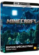 Minecraft, le film Édition limitée spéciale FNAC - SteelBook exclusif - 4K Ultra HD + Blu-ray
