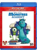Monstres Academy Blu-ray 3D + Blu-ray 2D