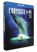 L'odyssée de Pi Combo Blu-ray 3D + Blu-ray + DVD - Édition boîtier SteelBook