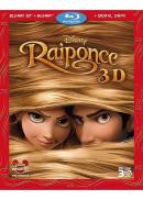 Raiponce Combo Blu-ray 3D + Blu-ray + Copie digitale