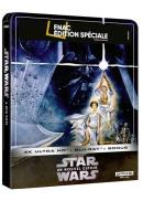 Episode IV - Un Nouvel Espoir / La guerre des étoiles Edition spéciale Fnac - Boîtier SteelBook collector + Blu-ray + Blu-ray bonus exclusif