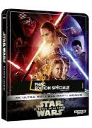 Episode VII : Le Réveil de la Force 4K Ultra HD + Blu-ray + Blu-ray Bonus - Edition spéciale FNAC - Steelbook
