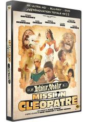 Astérix & Obélix : Mission Cléopâtre 4K Ultra HD + Blu-ray + DVD + DVD bonus - Boîtier SteelBook limité - Version restaurée 4K