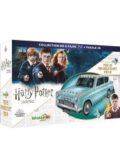 Harry Potter à l'école des sorciers Coffret intégrale avec Puzzle 3D Ford Anglia