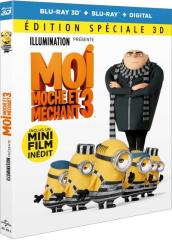 Moi, Moche et Méchant 3 Édition spéciale 3D - Blu-ray 3D + Blu-ray + Digital