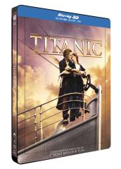 Titanic Combo Blu-ray 3D + Blu-ray - Édition boîtier SteelBook