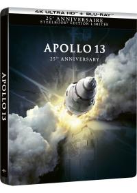 Apollo 13 4K Ultra HD + Blu-ray - Édition Limitée SteelBook 25ème Anniversaire