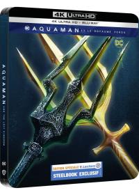 Aquaman et le Royaume perdu Édition limitée spéciale E.Leclerc - SteelBook exclusif - 4K Ultra HD + Blu-ray