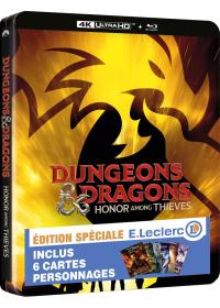 Donjons & Dragons : L'Honneur des voleurs Édition limitée spéciale E.Leclerc - SteelBook exclusif - 4K Ultra HD + Blu-ray