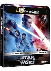 Star Wars Episode IX : L'ascension de Skywalker Édition Spéciale Fnac - Boîtier SteelBook - Blu-ray + Blu-ray bonus + Digital