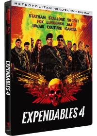 Expendables 4 4K Ultra HD + Blu-ray - Édition SteelBook limitée