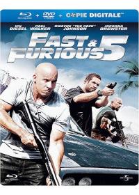 Fast & Furious 5 Blu-ray + DVD - Édition boîtier SteelBook