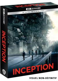 Inception Édition collector 4K Ultra HD + Blu-ray - Boîtier SteelBook + goodies
