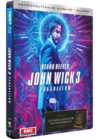 John Wick 3 : Parabellum Édition Limitée SteelBook 4K Ultra HD + Blu-ray