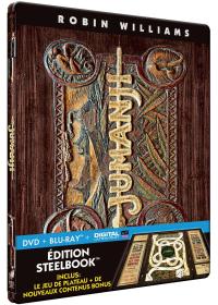 Jumanji SteelBook - Blu-ray + DVD + Digital Ultraviolet + Jeu de plateau