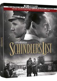 La Liste de Schindler 4K Ultra HD + Blu-ray + Blu-ray bonus - Édition boîtier SteelBook 30ème anniversaire