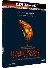 Halloween La nuit des masques 4K Ultra HD + Blu-ray - Édition Collector 40ème Anniversaire