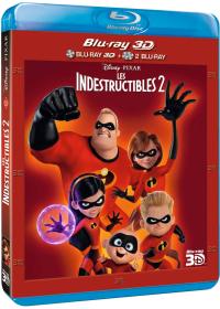 Les Indestructibles 2 Blu-ray 3D + Blu-ray 2D + Blu-ray bonus