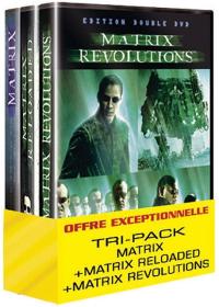 Matrix Reloaded Offre Tri-Pack Trilogie