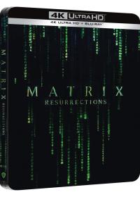 Matrix Resurrections 4K Ultra HD + Blu-ray - Édition boîtier SteelBook