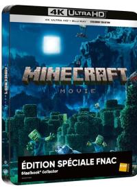 Minecraft, le film Édition limitée spéciale FNAC - SteelBook exclusif - 4K Ultra HD + Blu-ray