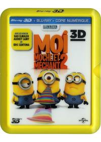 Moi, Moche et Méchant 2 Combo Blu-ray 3D + Blu-ray + Copie digitale - Visuel lenticulaire Moi, Moche et Méchant 2 Combo Blu-ray 3D + Blu-ray + Copie digitale - Visuel lenticulaire