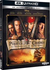 Pirates des Caraïbes : La Malédiction du Black Pearl 4K Ultra HD + Blu-ray