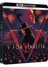 V pour Vendetta 4K Ultra HD + Blu-ray - Boîtier SteelBook limité