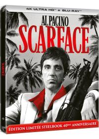 Scarface 4K Ultra HD + Blu-ray - Édition boîtier SteelBook 40ème anniversaire